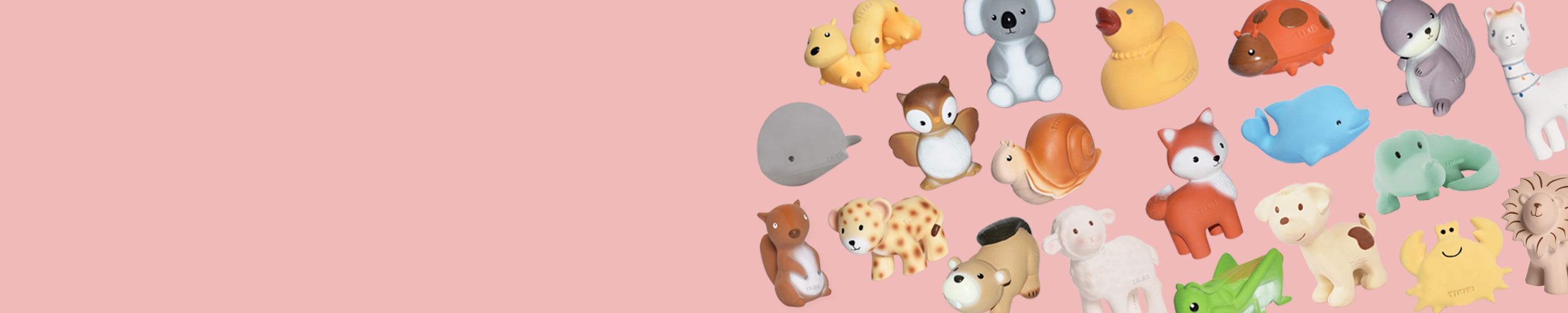 Natural Rubber Bath Toys