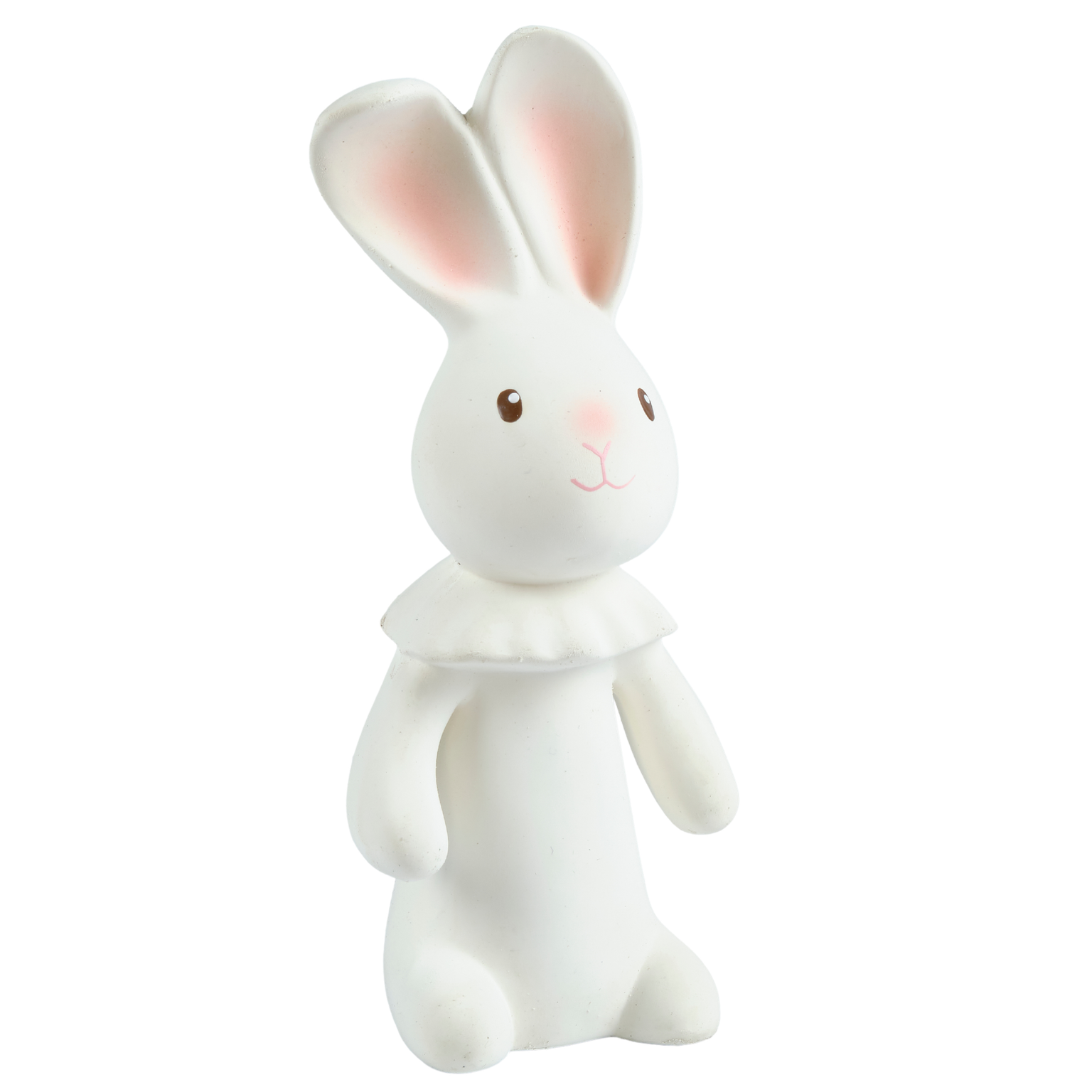 Havah the Bunny Organic Natural Rubber Squeaker Toy - Tikiri Toys Sri Lanka