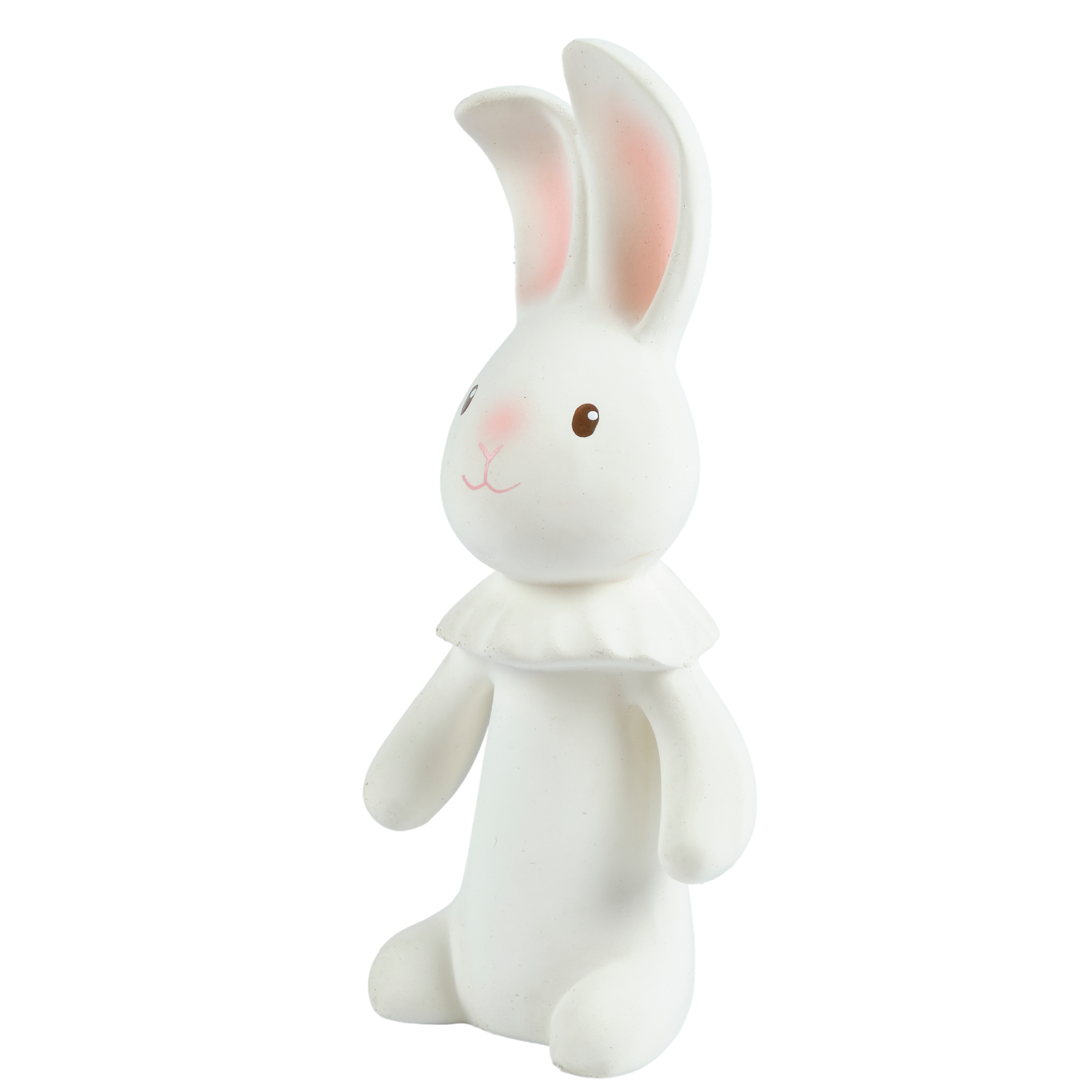 Havah the Bunny Organic Natural Rubber Squeaker Toy - Tikiri Toys Sri Lanka