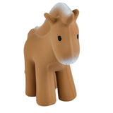 Horse - Organic Natural Rubber Rattle, Teether & Bath Toy