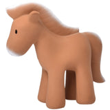 Horse - Organic Natural Rubber Rattle, Teether & Bath Toy