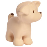 Puppy -Organic Natural Rubber Rattle, Teether & Bath Toy