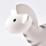 Zebra -Organic Natural Rubber Rattle, Teether & Bath Toy