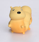 Caterpillar Natural Rubber Teether, Rattle & Bath Toy