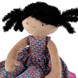 Leota - Black Hair with Purple Dress