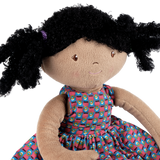 Leota - Black Hair with Purple Dress