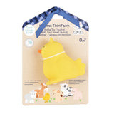 Chick - Organic Natural Rubber Rattle, Teether & Bath Toy