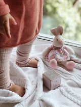 Havah the Bunny - Mini Organic Rubber Head Plush Toy