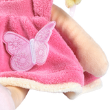 Ria - Blonde Hair with Pink & White Dress