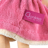 Ria - Blonde Hair with Pink & White Dress