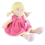 Ria - Blonde Hair with Pink & White Dress