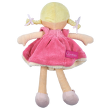 Ria - Blonde Hair with Pink & White Dress