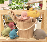 Sea Horse — Organic Natural Rubber Rattle, Teether & Bath Toy