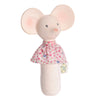 Meiya the Mouse Soft Squeaker Toy with Natural Rubber Head - Tikiri Toys Sri Lanka