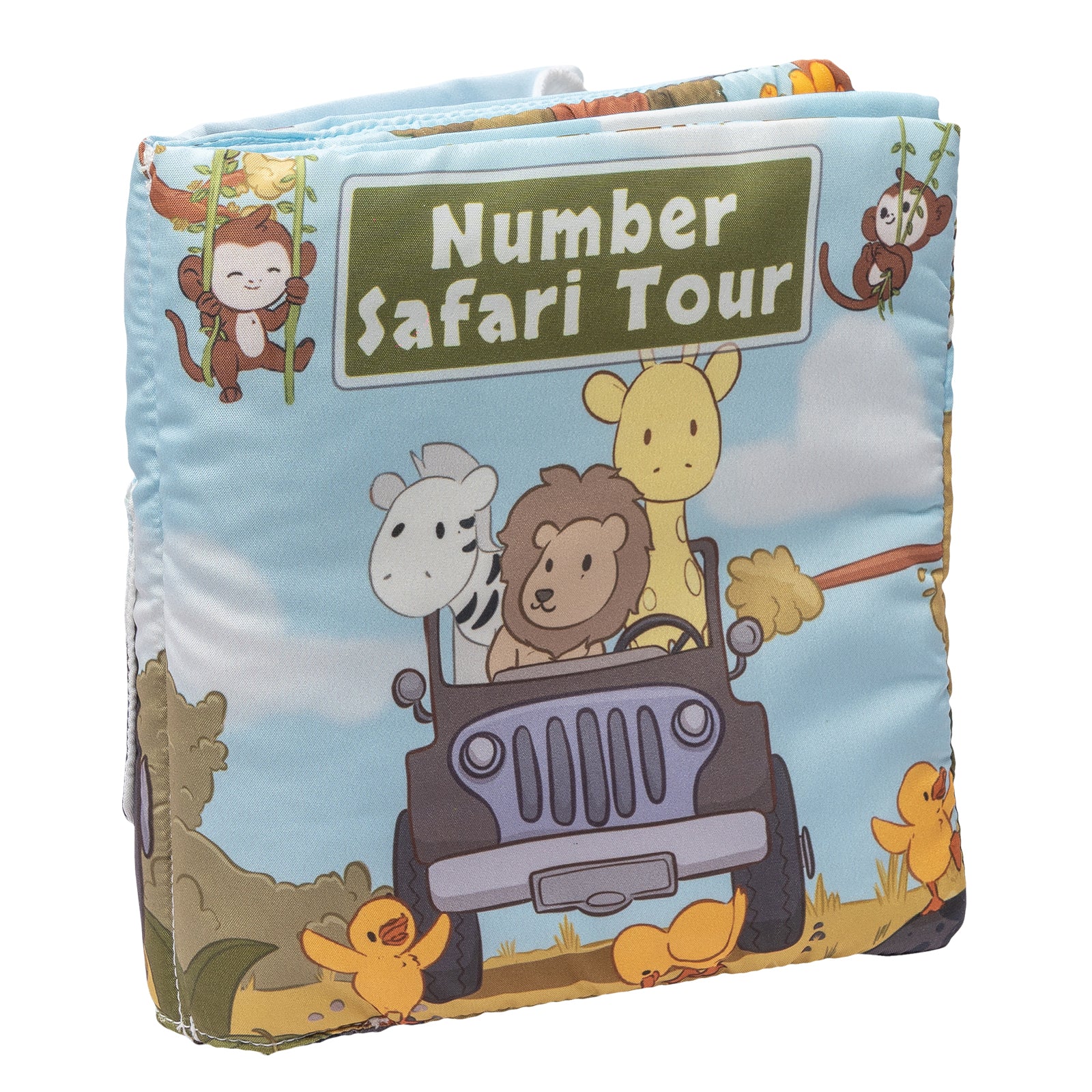 Number Safari Tour Book