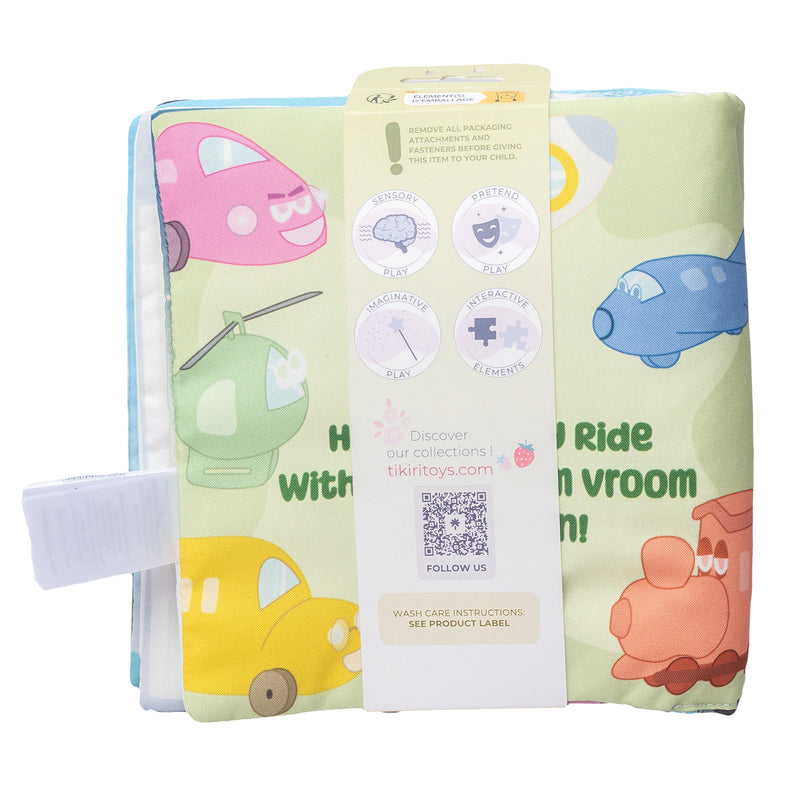 Vroom Vroom Games and Facts Book