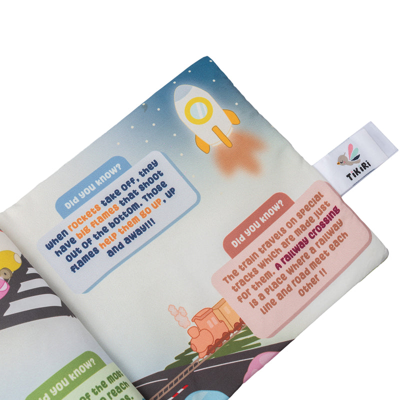 Vroom Vroom Games and Facts Book