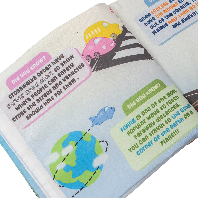 Vroom Vroom Games and Facts Book