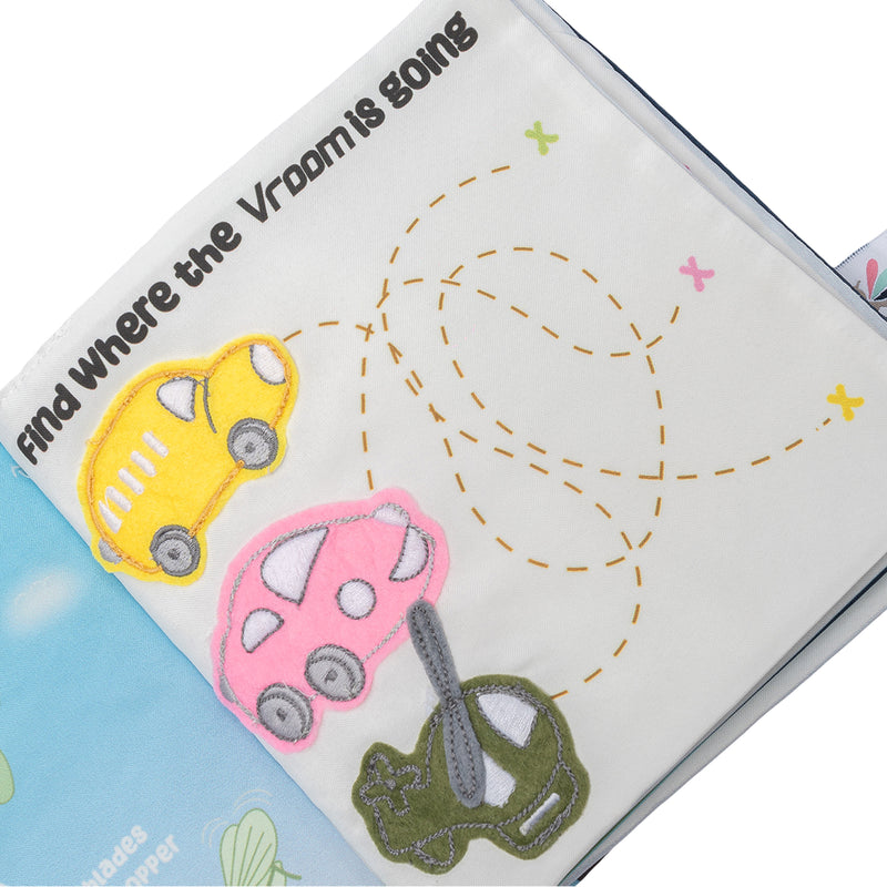 Vroom Vroom Games and Facts Book