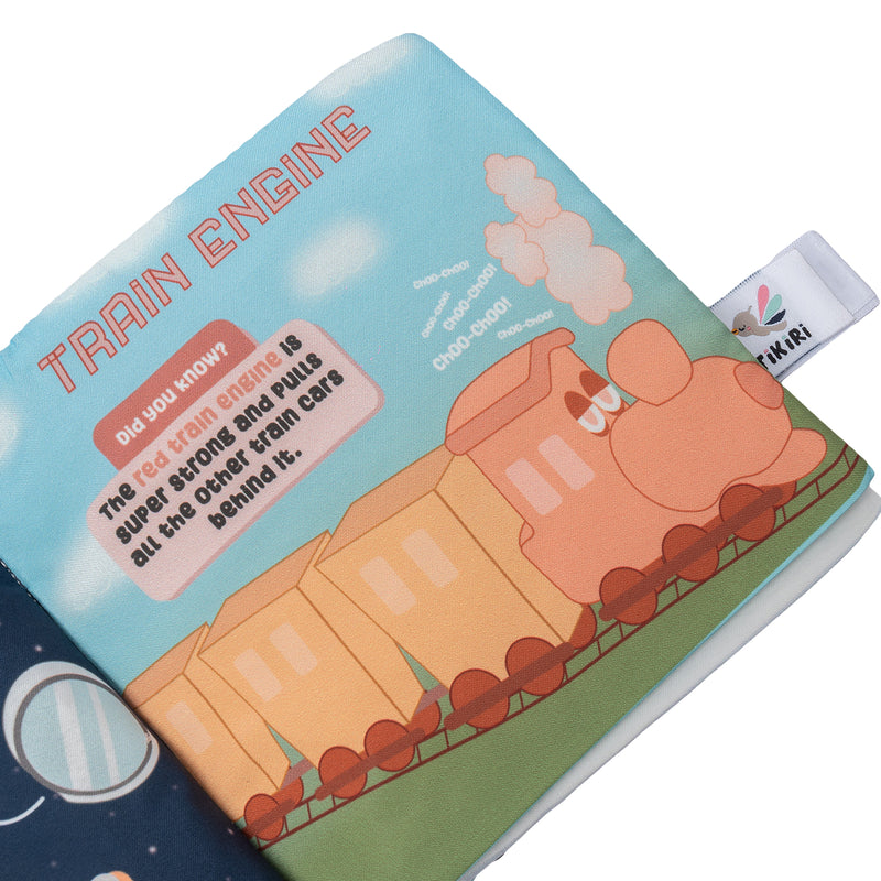 Vroom Vroom Games and Facts Book