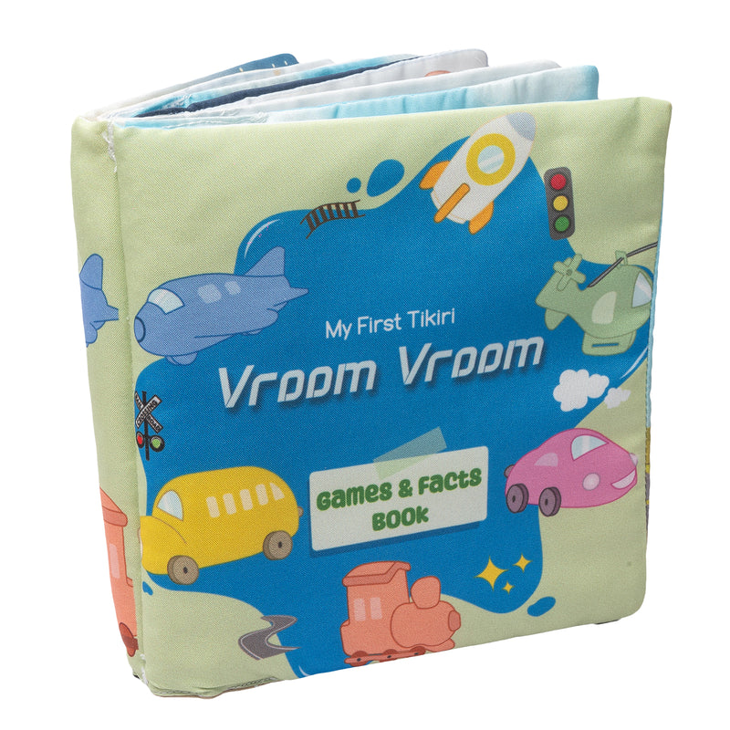 Vroom Vroom Games and Facts Book