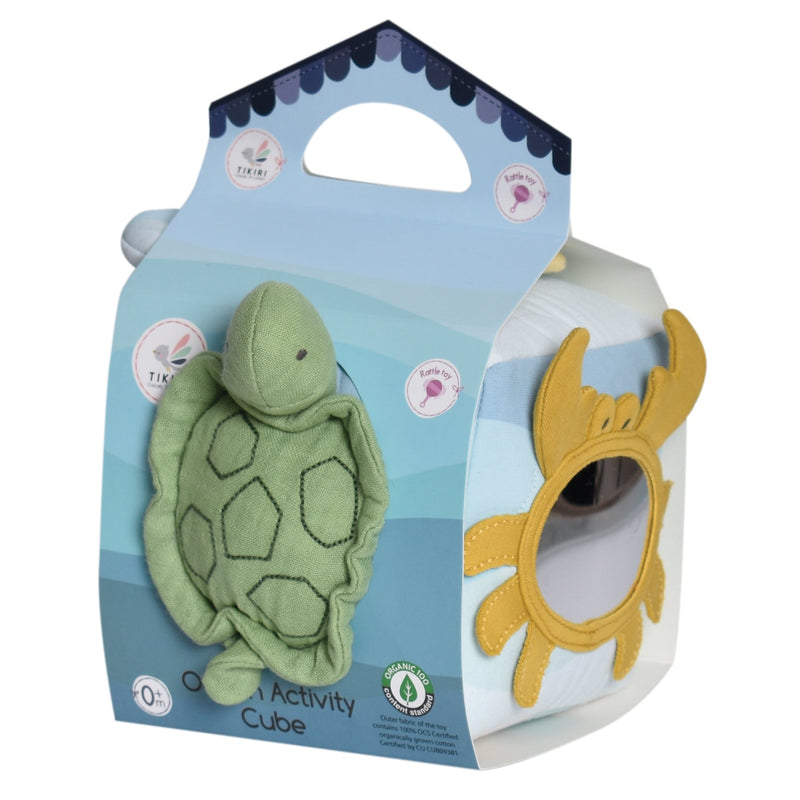 Ocean Activity Cube Developmental Toy - Tikiri Toys Sri Lanka