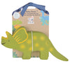 Baby Triceratops (Trice) Organic Natural Rubber Toy - Tikiri Toys Sri Lanka