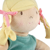 Abby Blonde Hair Doll with Heat Pack