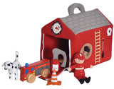 Fire Station  with Hat  & Accessories