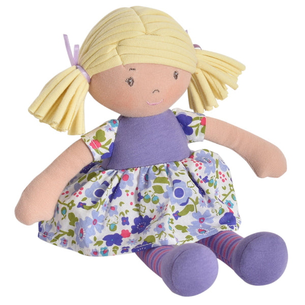 Lil'l Peggy - Blond Hair With Lilac &  Pink Dress