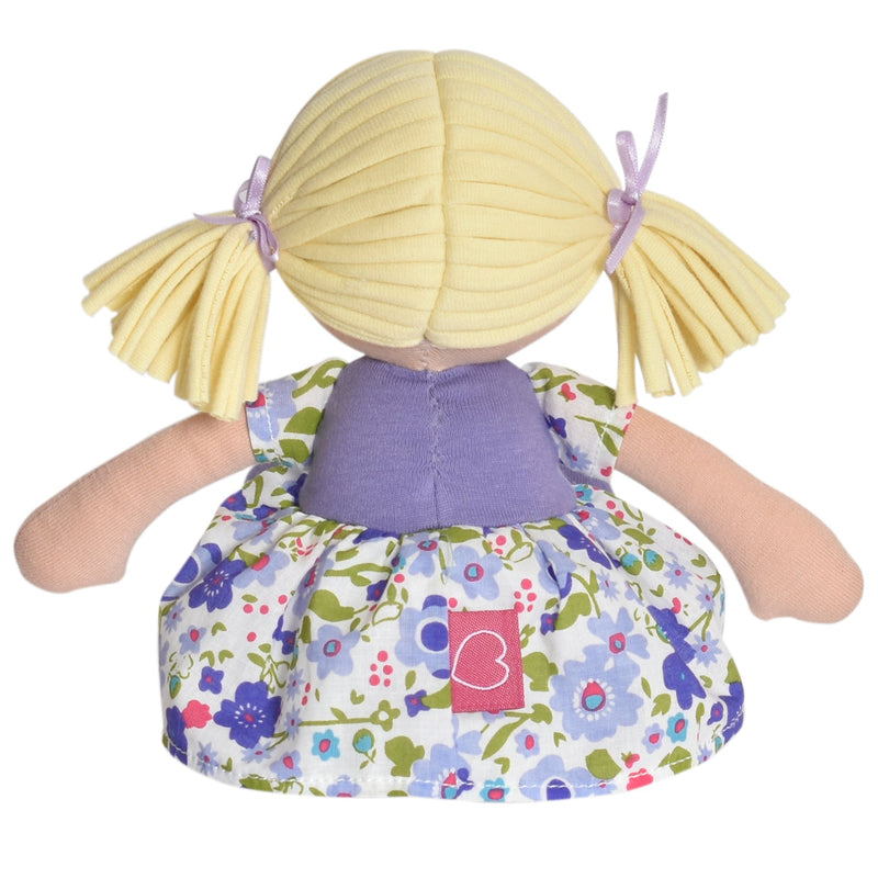 Lil'l Peggy - Blond Hair With Lilac &  Pink Dress