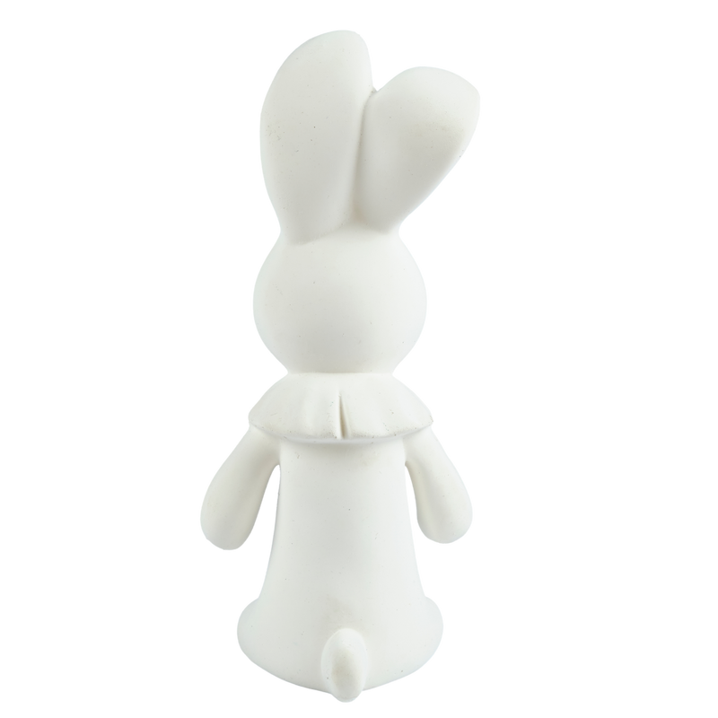 Havah the Bunny -Organic Natural Rubber Squeaker Toy