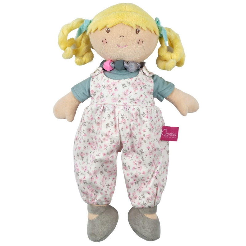 Lucy with Friendship Bracelet in Flower Printed Outfit