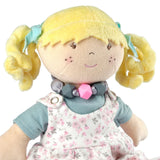 Lucy with Friendship Bracelet in Flower Printed Outfit