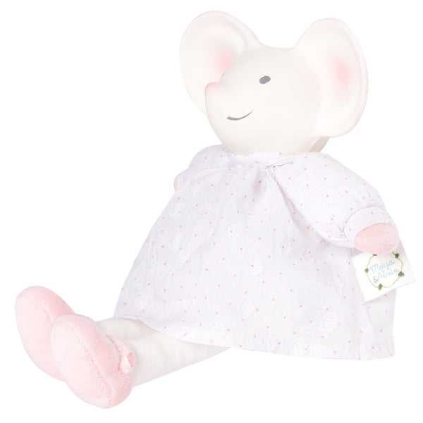 Meiya the Mouse -Organic Natural  Rubber Head Toy