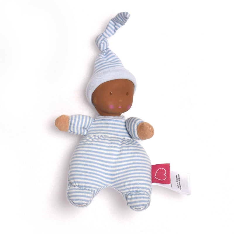 Precious Dark Skin Baby Doll with Rubber Head