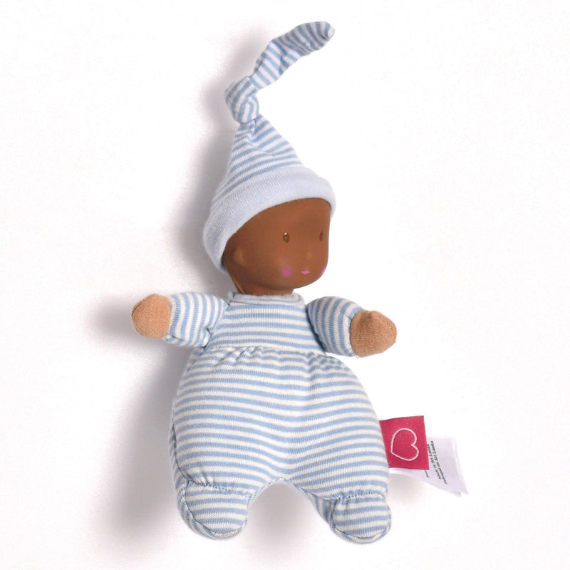 Precious Dark Skin Baby Doll with Rubber Head