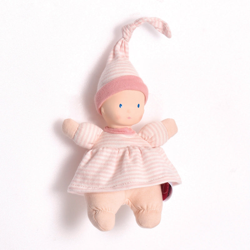 Precious Light Skin Baby Doll with Rubber Head