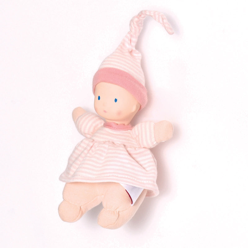 Precious Light Skin Baby Doll with Rubber Head