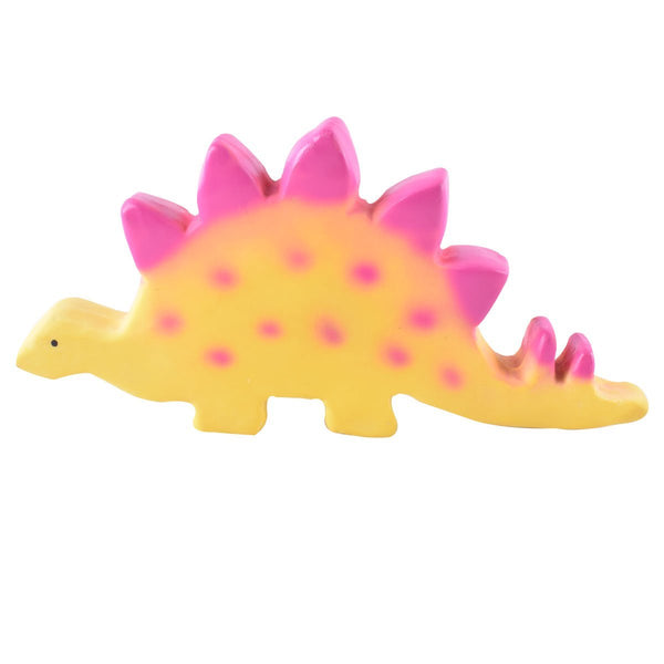 Baby Stegosaurus (Stego) Rubber Toy - Meiya and Alvin