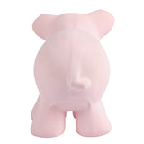 Pig -Organic Natural Rubber Rattle. Teether & Bath Toy