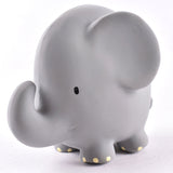 Elephant - Organic Natural Rubber Rattle, Teether & Bath Toy
