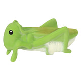 Grasshopper Natural Rubber Teether, Rattle & Bath Toy