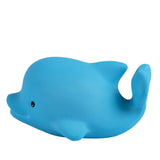 Dolphin — Organic Natural Rubber Rattle, Teether & Bath Toy