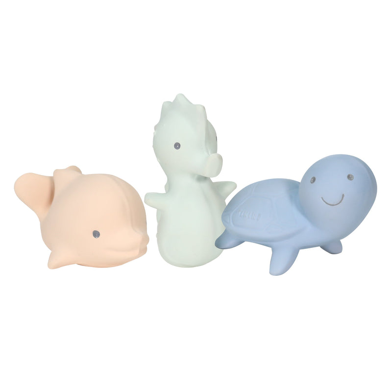 Marshmallow Soft Organic Natural Rubber Teethers, Rattles & Bath Toys