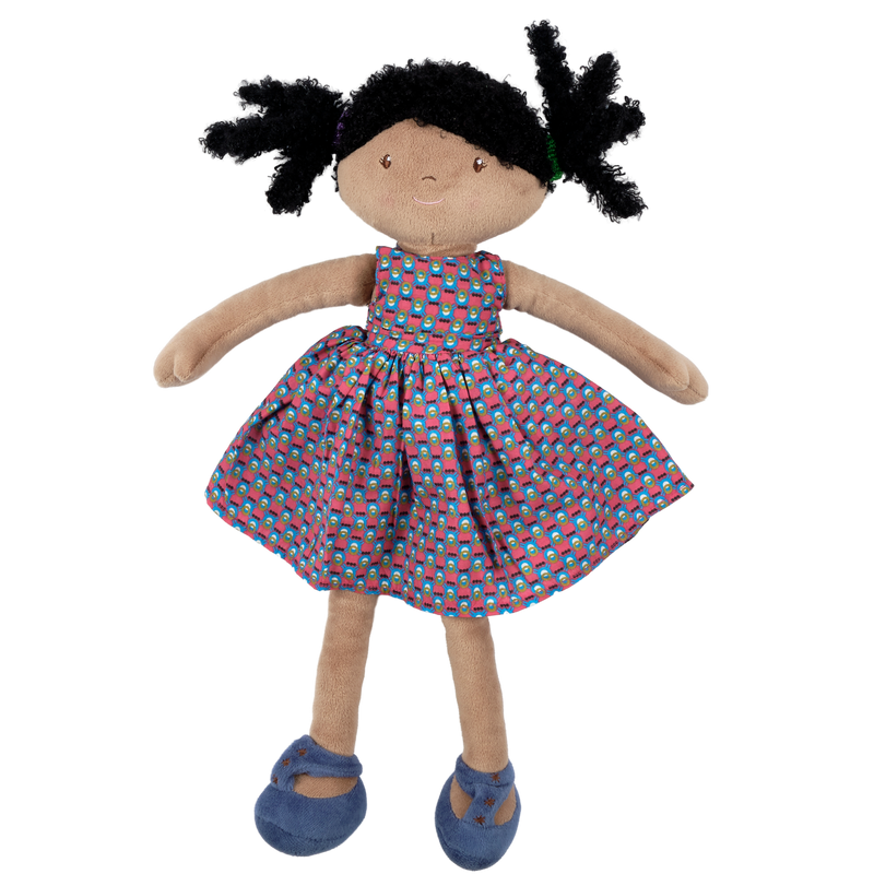 Leota - Black Hair with Purple Dress