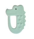 Crocodile -Organic  Natural Rubber Teether